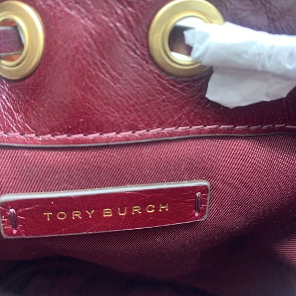 Tory Burch Fleming Soft Tweed Mini Bucket Bag main image 10